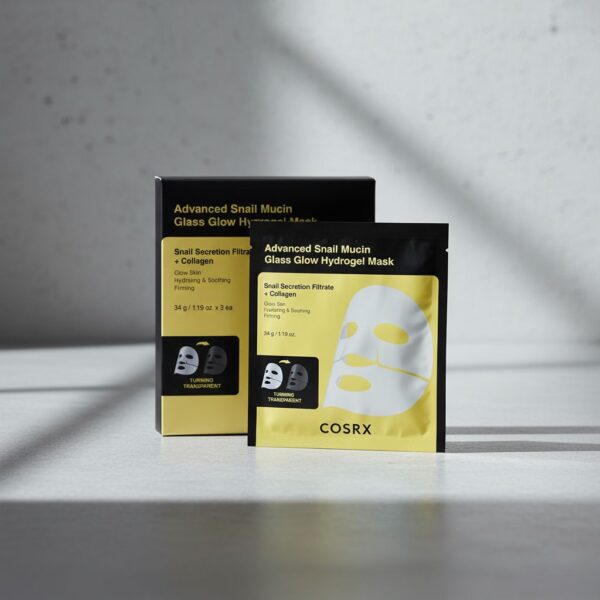 COSRX Advanced Snail Mucin Glass Glow Hydrogel Mask