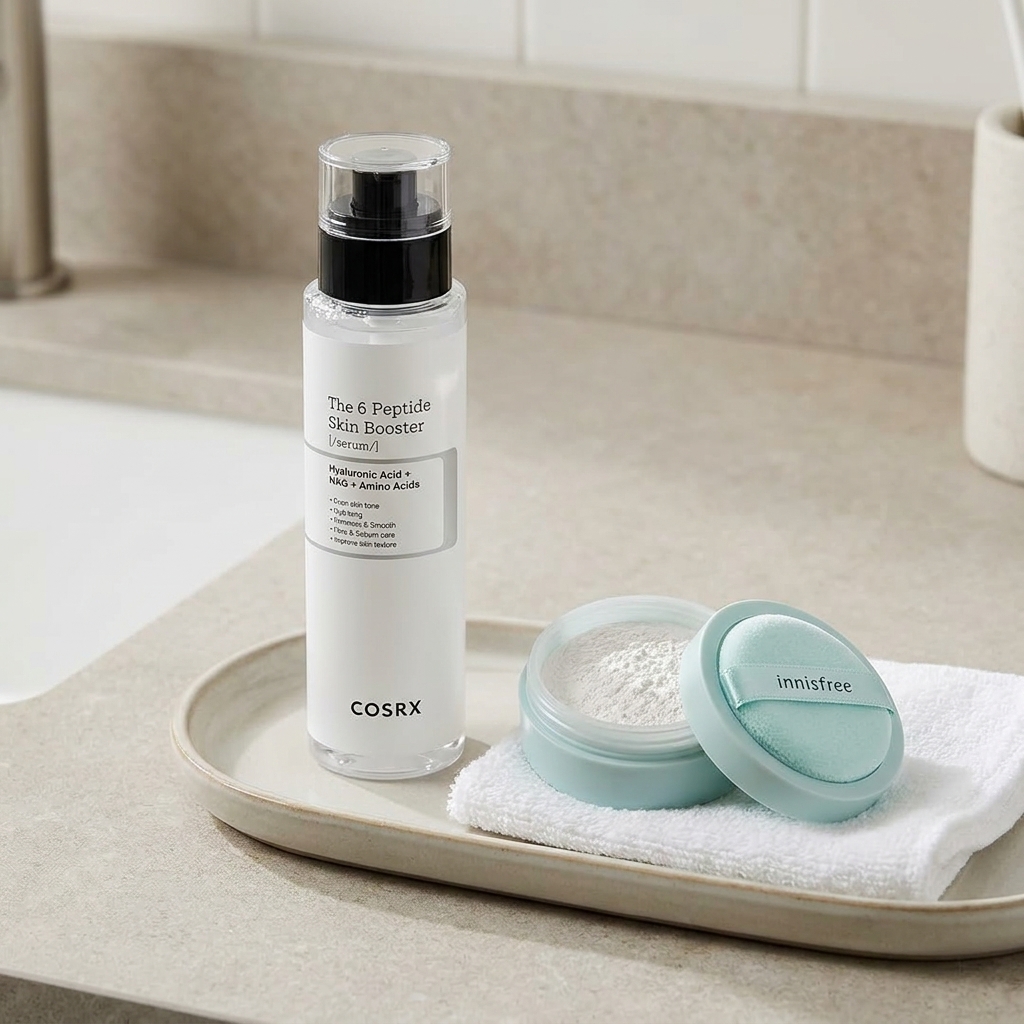 Hur skiljer sig COSRX och Innisfree i olika produktkategorier?