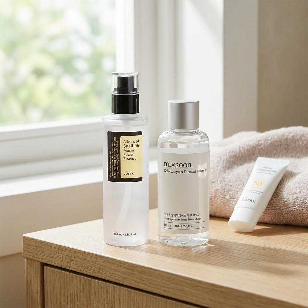 COSRX galactomyces vs SK-II i en verklig rutin: vad som brukar avgöra om man stannar kvar