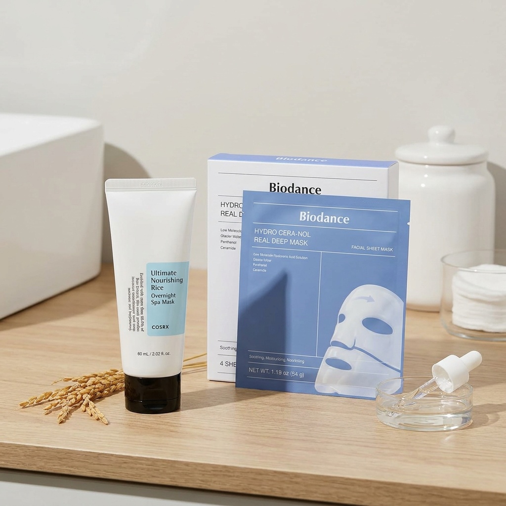 Kompatibilitet med aktiva ämnen: pH, syror och retinoider i COSRX vs Biodance