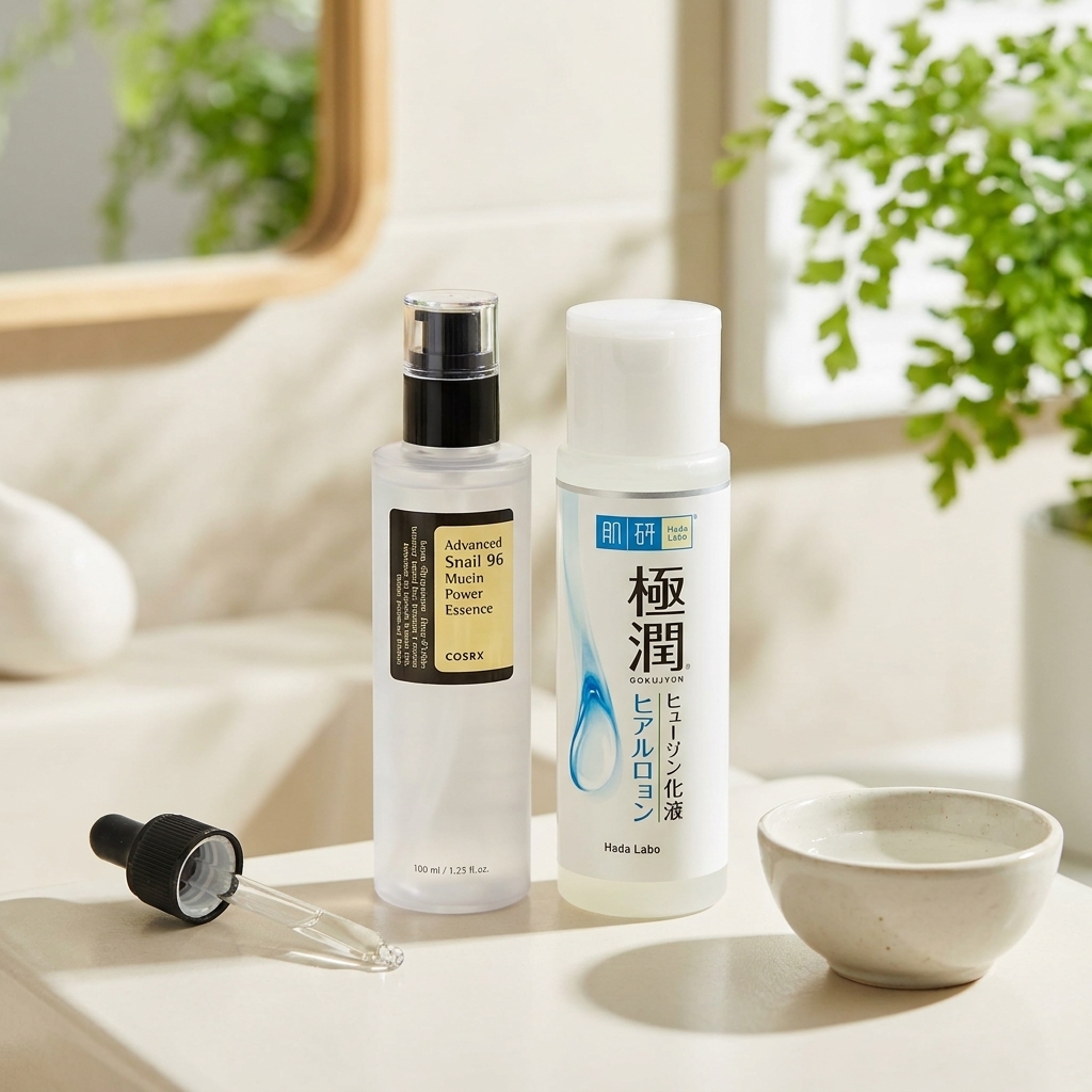 Vilka hudlägen brukar avgöra valet mellan COSRX och Hada Labo?