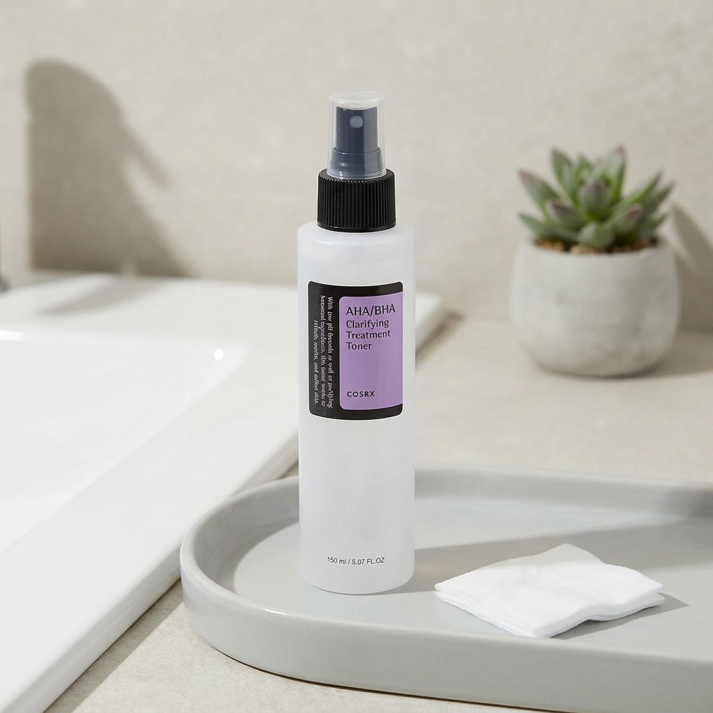 COSRX bha: COSRX AHA/BHA Clarifying Treatment Toner i praktiken | commercial_review