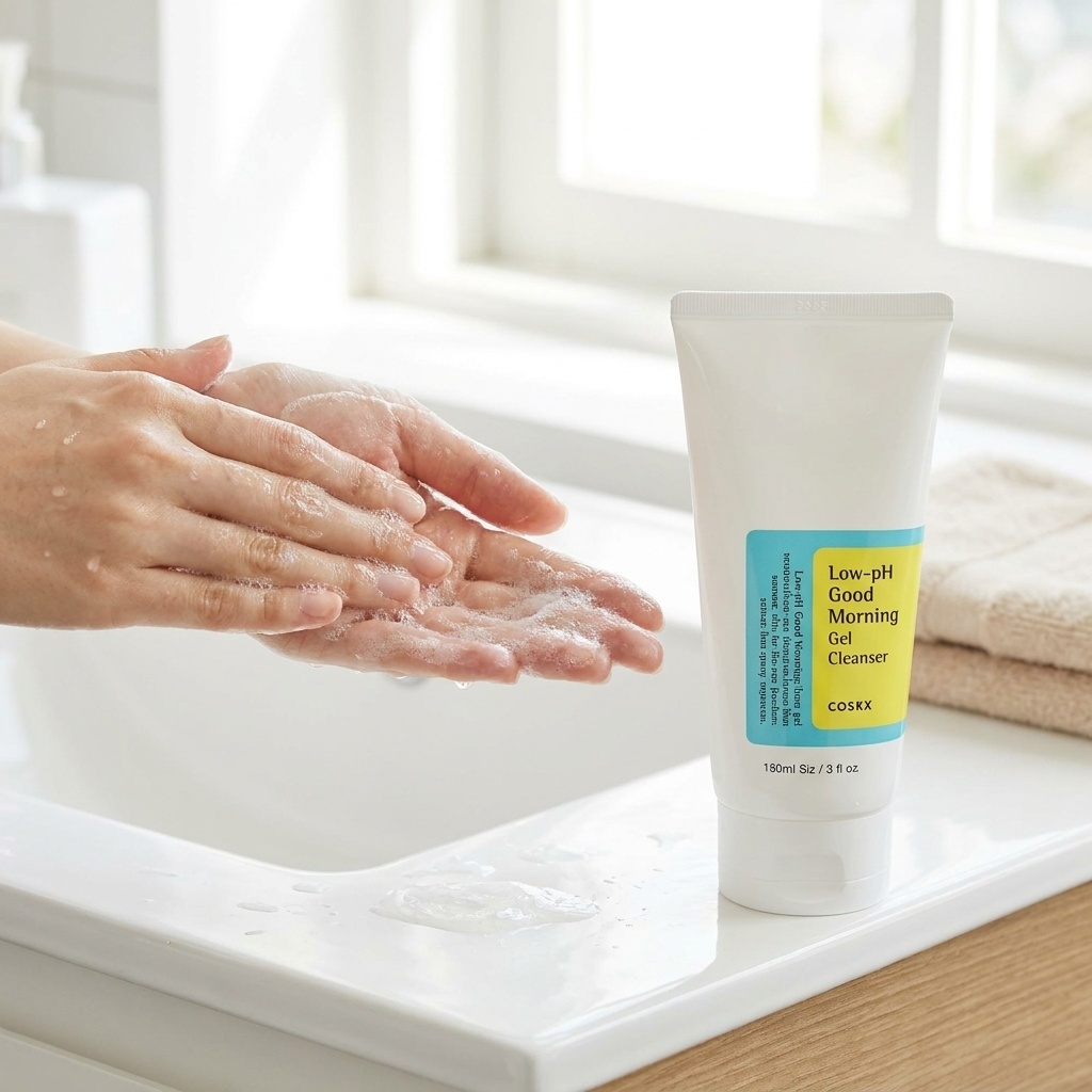 Hur COSRX Low-pH Good Morning Gel Cleanser känns och beter sig vid daglig användning