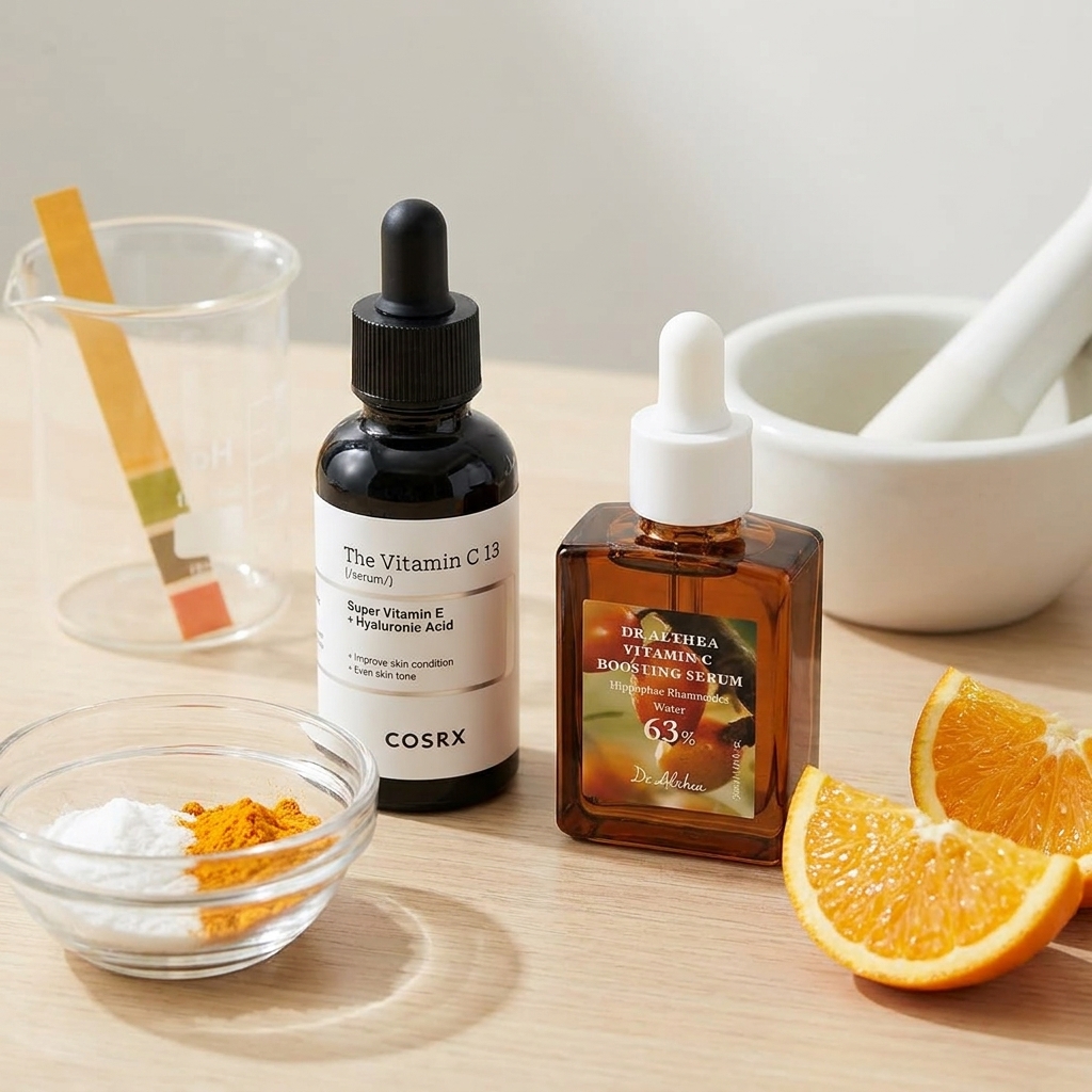 Vad betyder C-vitaminform, pH och stödingredienser för resultat?