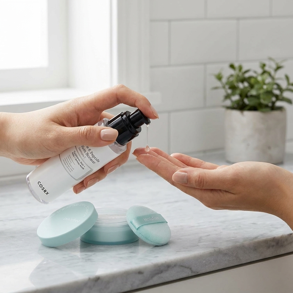 Att blanda COSRX och Innisfree utan att skapa en 
