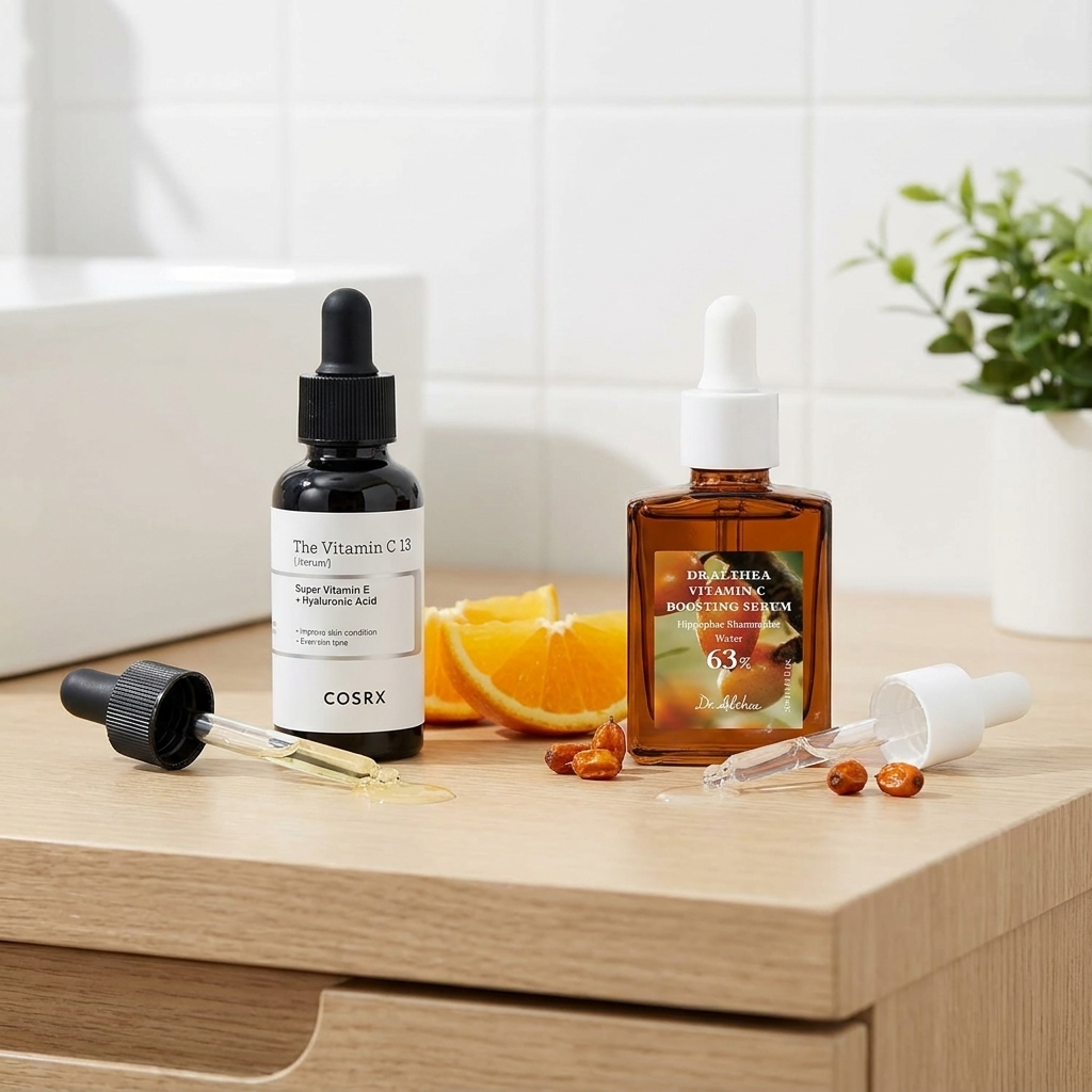 COSRX vs DR. ALTHEA vitamin C: vad skiljer dem åt? | comparison