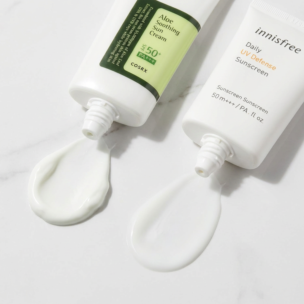 Filter och formulering: vad som ofta skiljer COSRX och Innisfree i praktiken