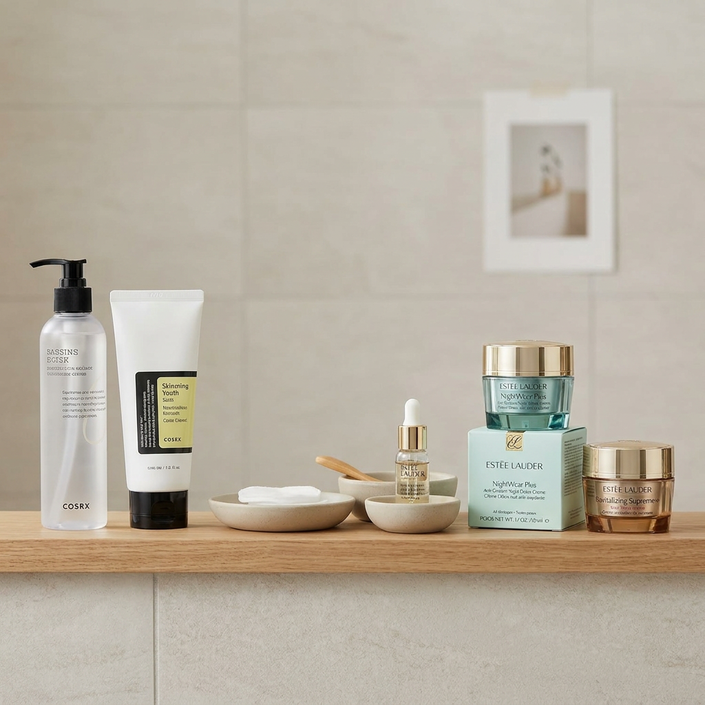 Tre saker att bära med sig från COSRX vs Estée Lauder